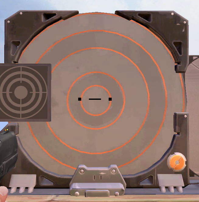 顔のイラストクロスヘア crosshair