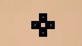 十字キークロスヘア crosshair